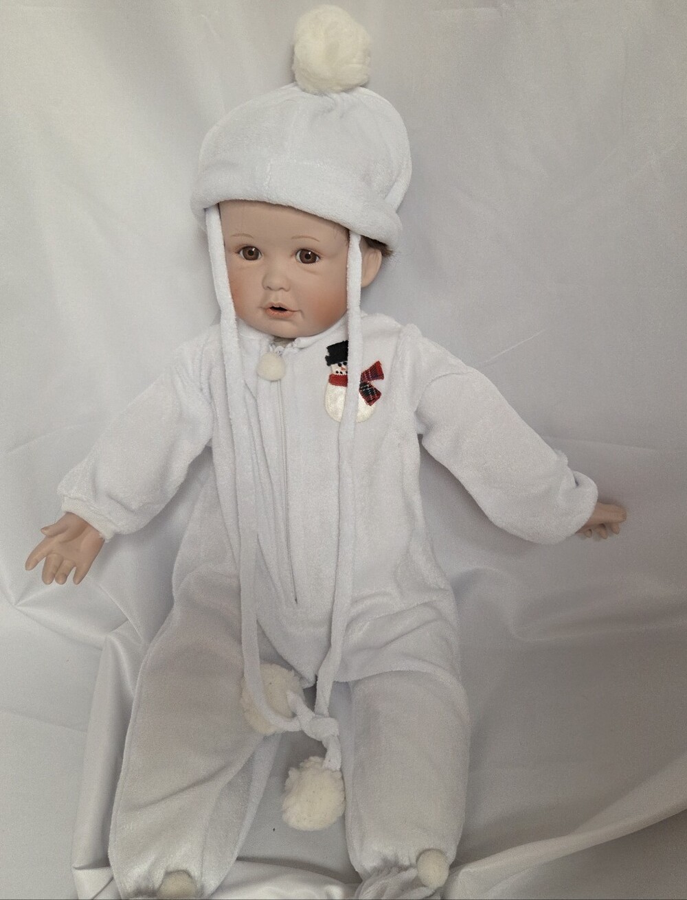 Vtg Ashton Drake Doll Nicholas Winter Baby Joan Ibarolle 1997